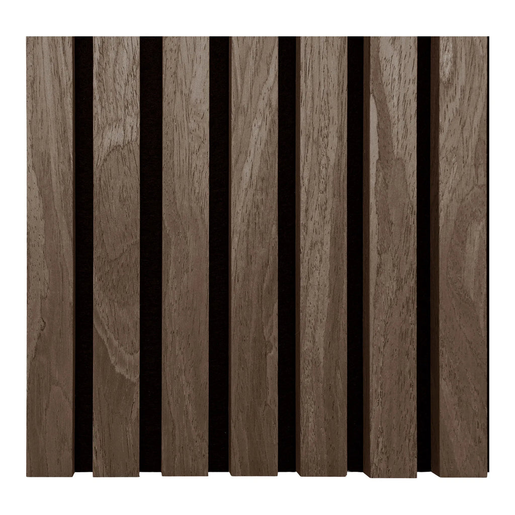 Akustikpanel - Akustikpanel, træfiner, valnød, valnødlook 2400x600x22 mm