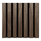 Akustikpanel - Akustikpanel, træfiner, valnød, valnødlook 2400x600x22 mm
