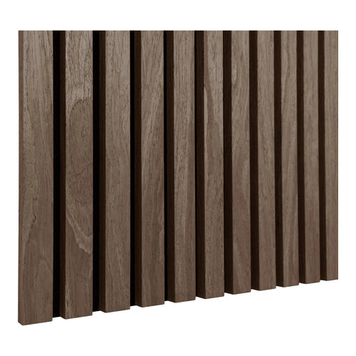 Akustikpanel - Akustikpanel, træfiner, valnød, valnødlook 2400x600x22 mm