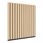 Akustikpanel - Akustikpanel, træfiner, natur, egetræslook 520x520x22 mm
