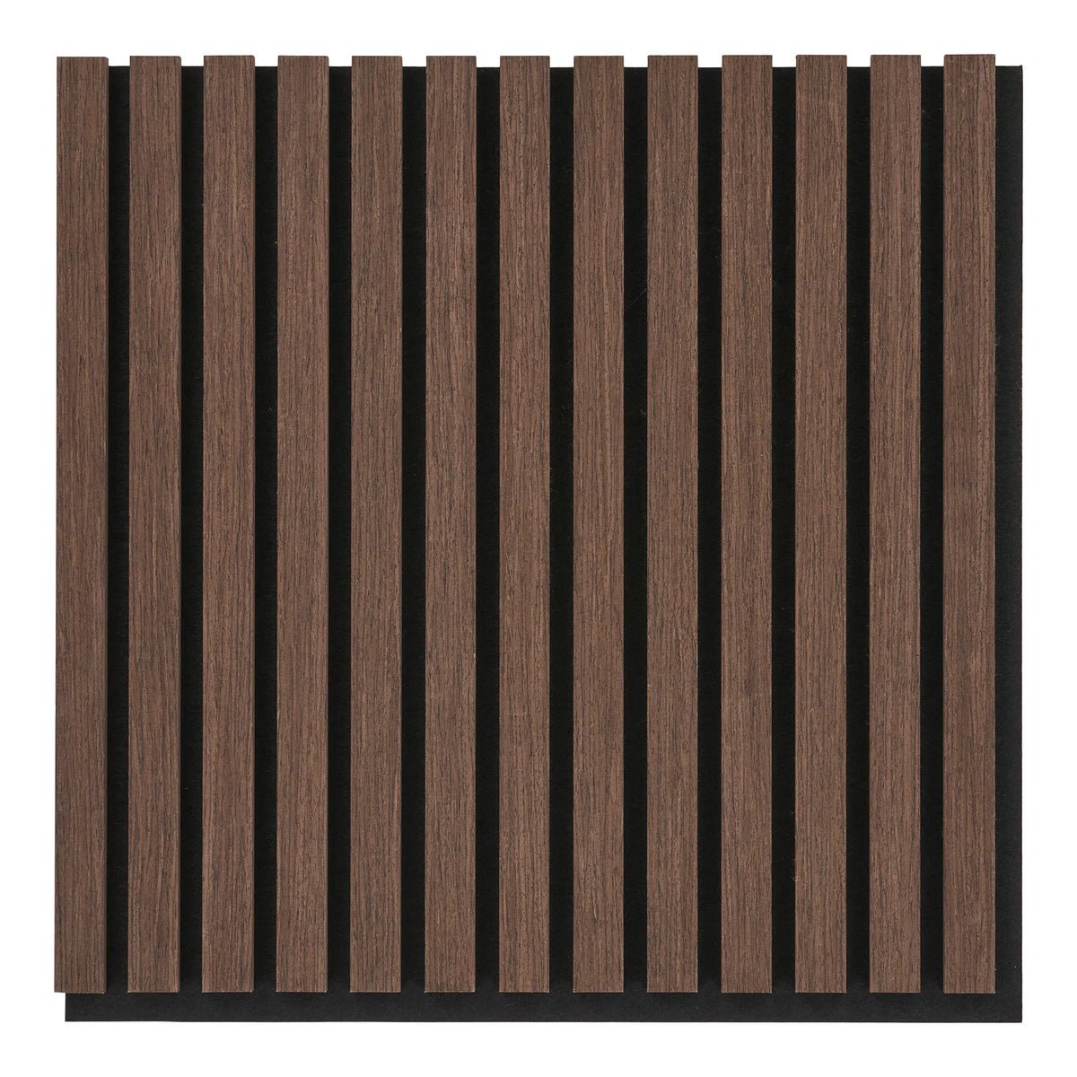 Akustikpanel - Akustikpanel, træfiner, valnød, valnødlook 520x520x22 mm