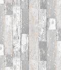 Lenco selvklæbende folie - Scrapwood Light - 45x200 cm.