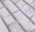Lenco selvklæbende folie - Brick White - 45x200 cm.