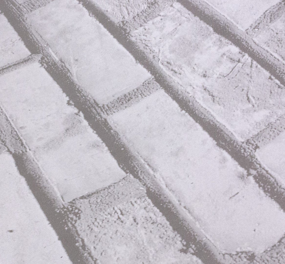 Lenco selvklæbende folie - Brick White - 45x200 cm.