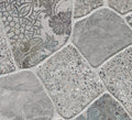 Lenco selvklæbende folie - Vintage Stone Tiles - 45x200 cm.