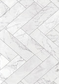 Lenco selvklæbende folie - Marble Tiles - 45x200 cm.