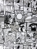 Lenco selvklæbende folie - Comic - 45x200 cm.