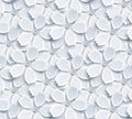 Lenco selvklæbende folie - White Flowers - 45x200 cm.