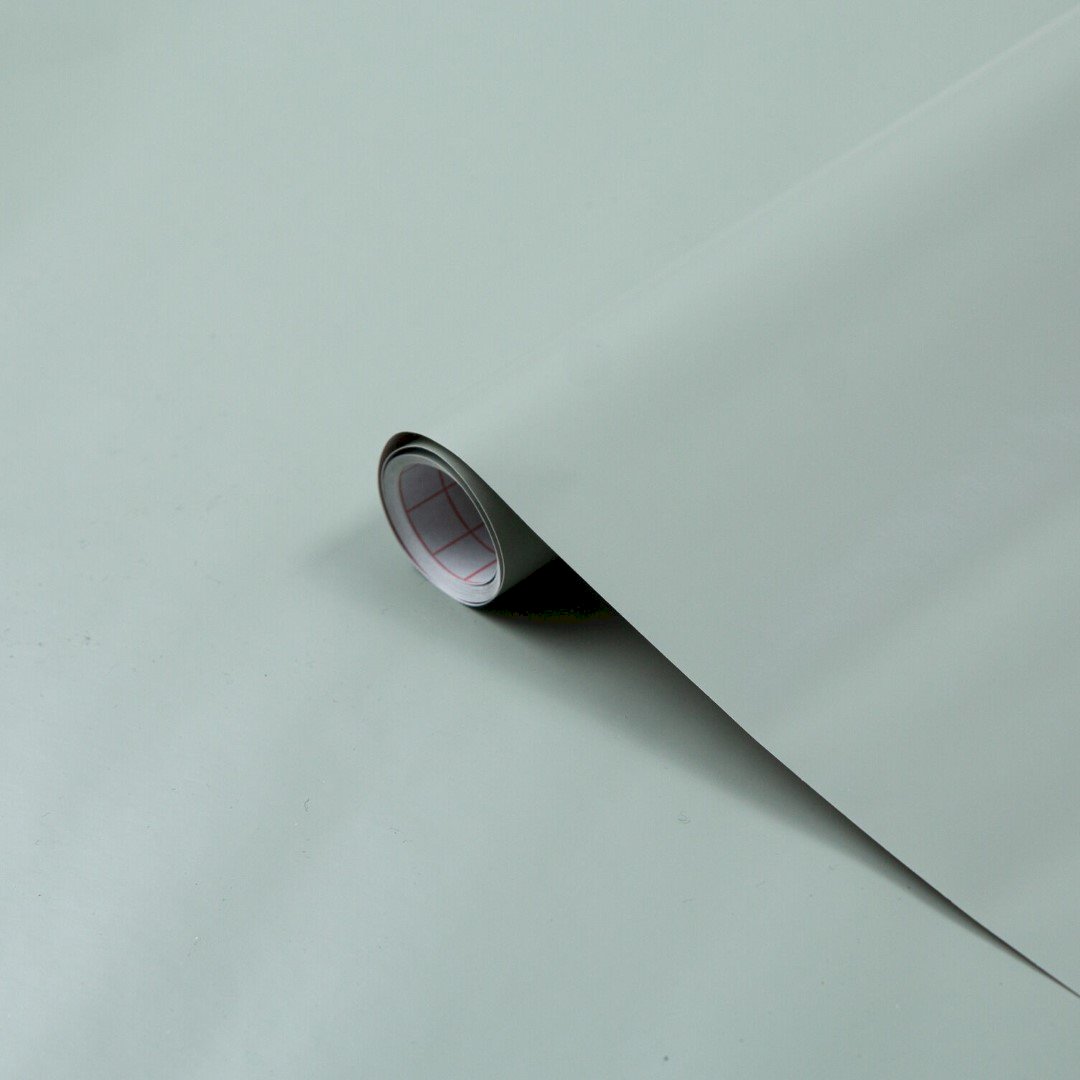 Lenco selvklæbende folie - Sage - 45x200 cm.