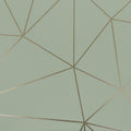 Lenco selvklæbende folie - Polygon Gold - 45x200 cm.