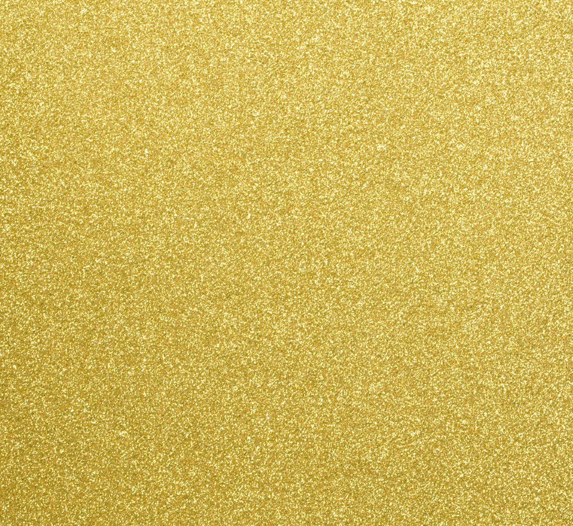 Lenco selvklæbende folie - Glitter Gold - 45x200 cm.