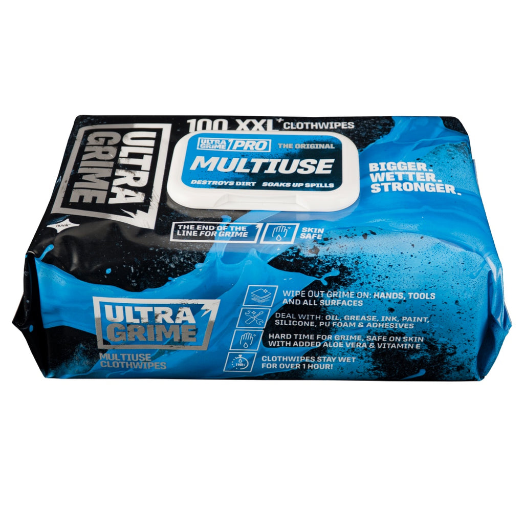 UltraGrime Pro Multi-Use Wipes - 100 stk.