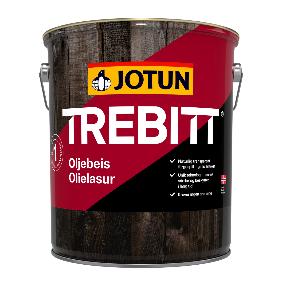 Jotun - Trebitt Oljebejdse - Transparent træbeskyttelse