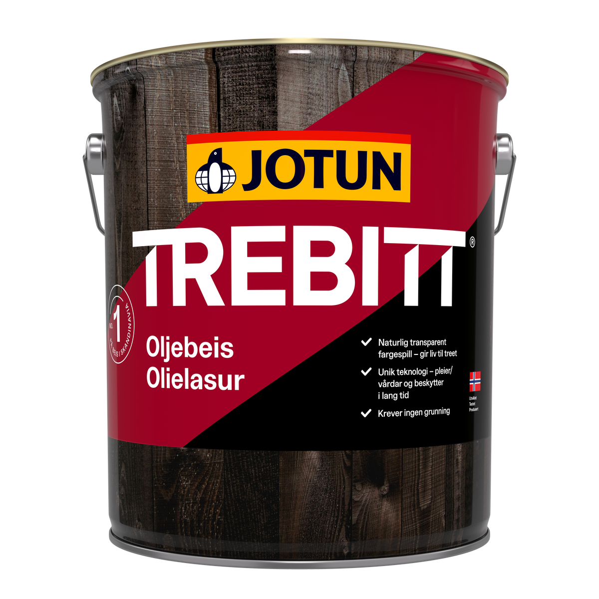 Jotun - Trebitt Oljebejdse - Transparent træbeskyttelse