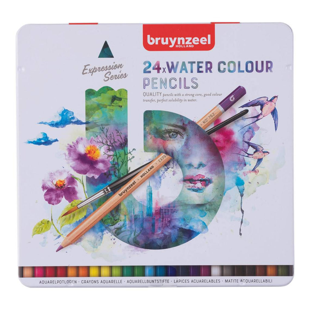 Expression Water Colour Blyanter - 24 stk.