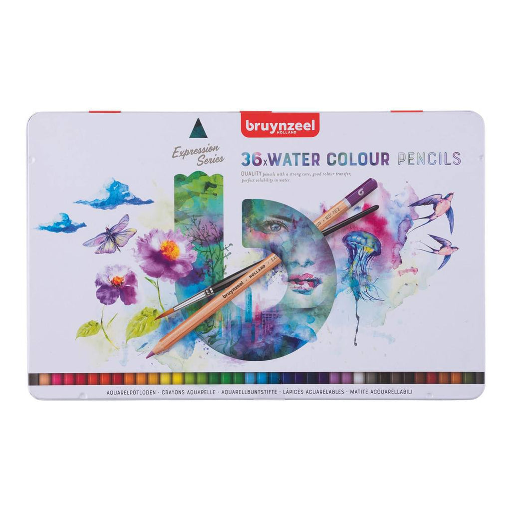 Expression Water Colour Blyanter - 36 stk.