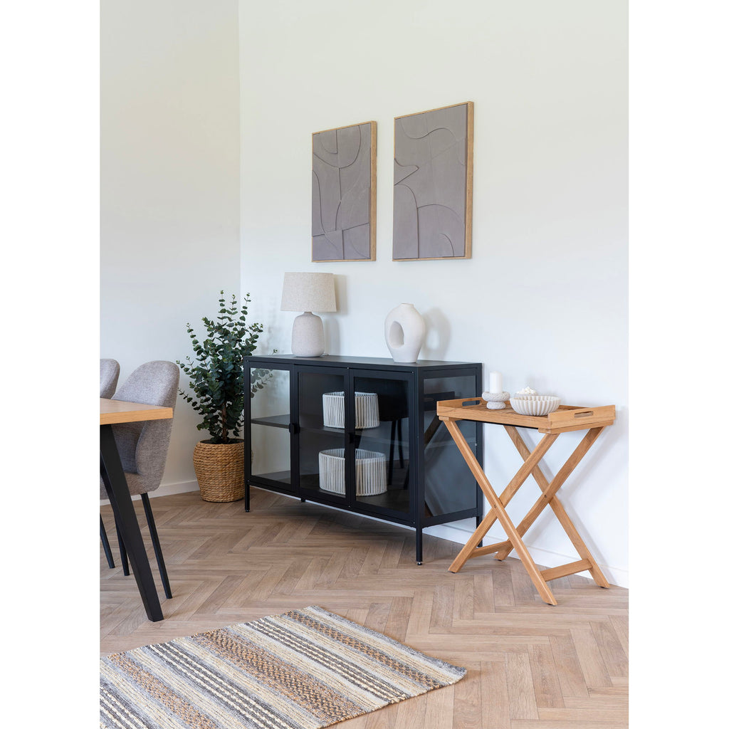 Croft Bordlampe - Bordlampe, keramik, stone beige 150cm ledning