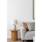 Croft Bordlampe - Bordlampe, keramik, stone beige 150cm ledning