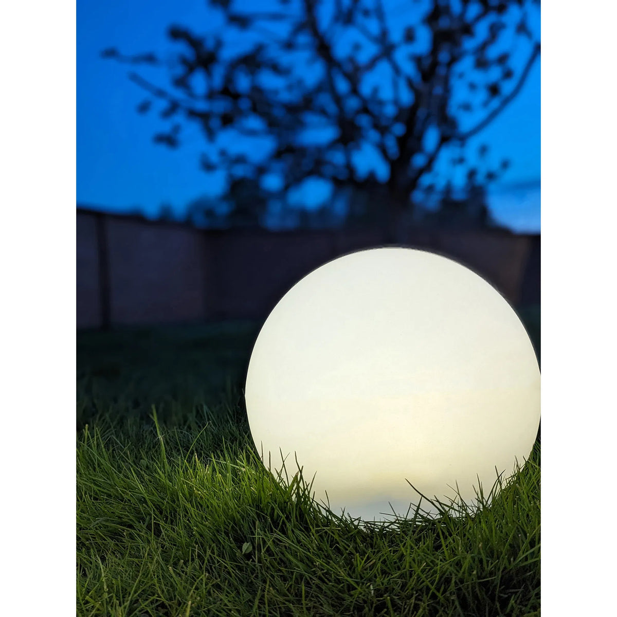 Lifton LED Lampe - Lampe, hvid, integreret solceller, sæt af 3