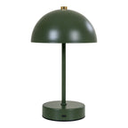 Holt LED Bordlampe - Bordlampe, grøn/messing, genopladelig
