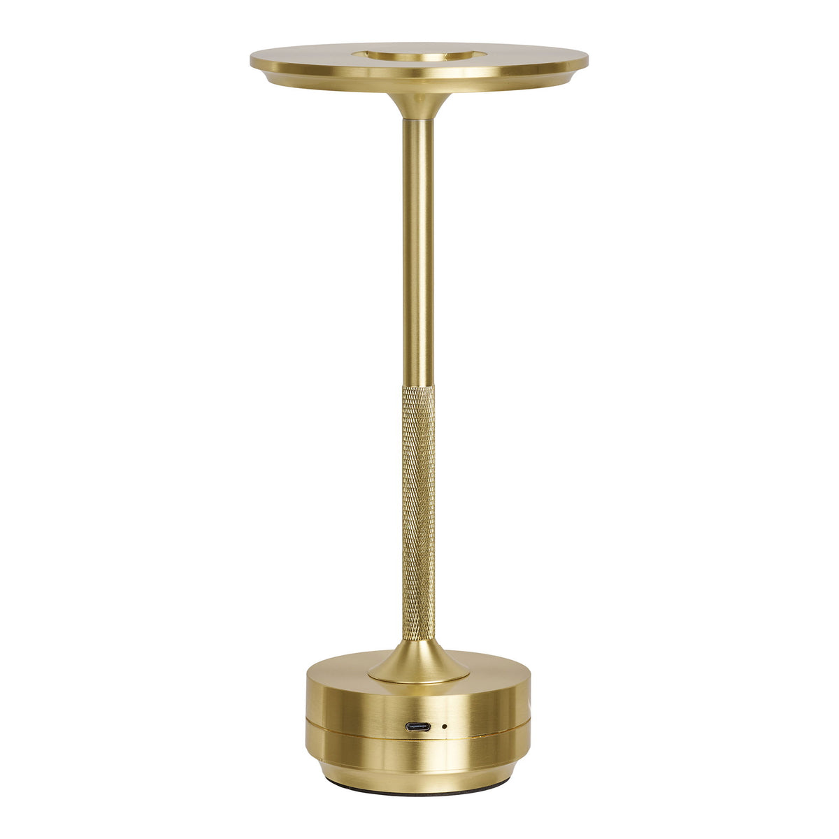 Lyneham LED Bordlampe - Bordlampe, messing, genopladelig