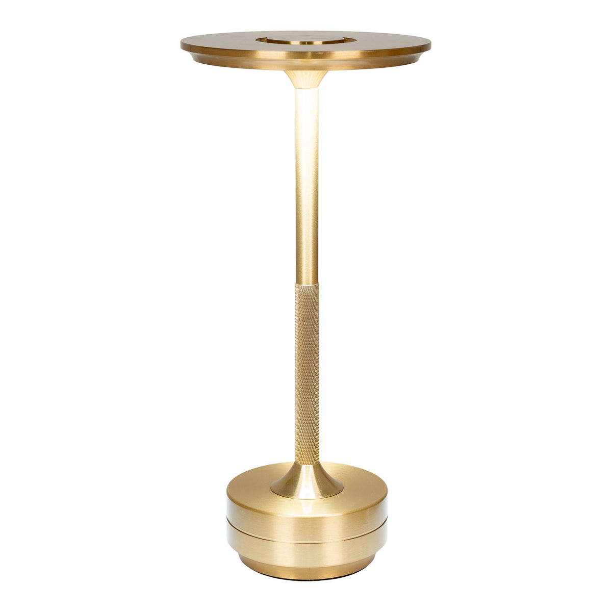 Lyneham LED Bordlampe - Bordlampe, messing, genopladelig