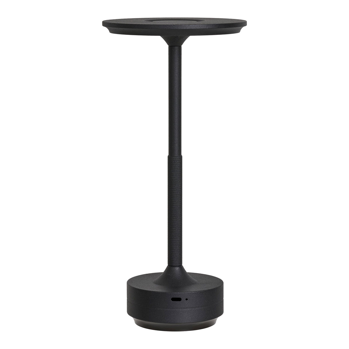 Lyneham LED Bordlampe - Bordlampe, sort, genopladelig