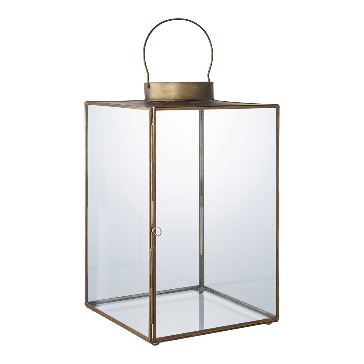 Mohali Lanterne - Lanterne, metal/glas, antik messing look