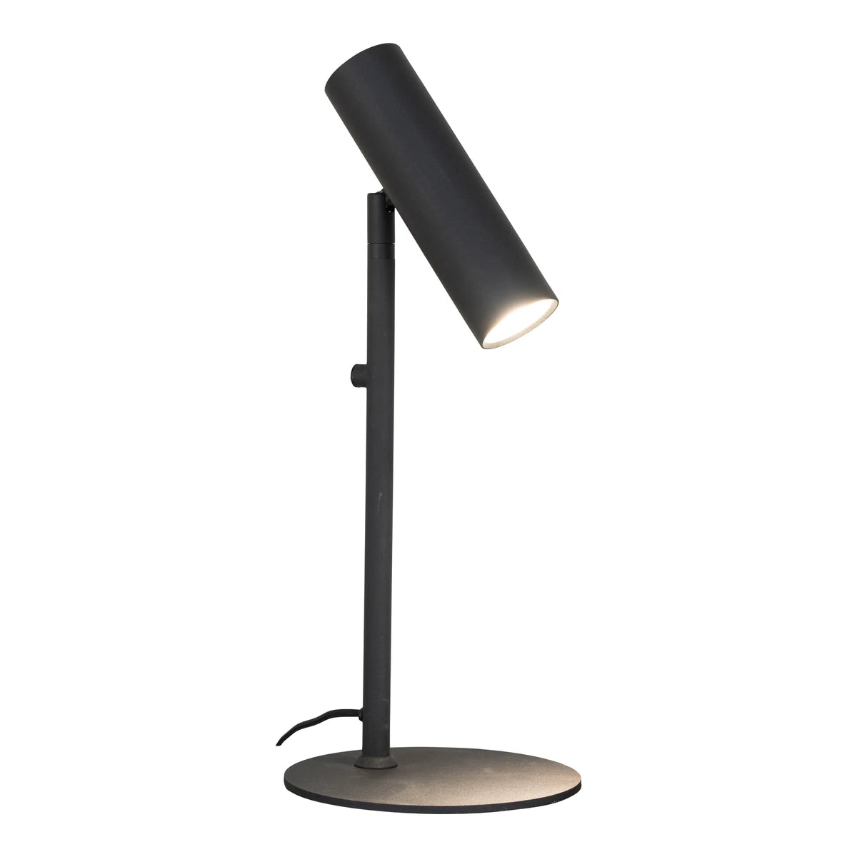 Paris Bordlampe - Lampe, sort, stofledning på 200 cm