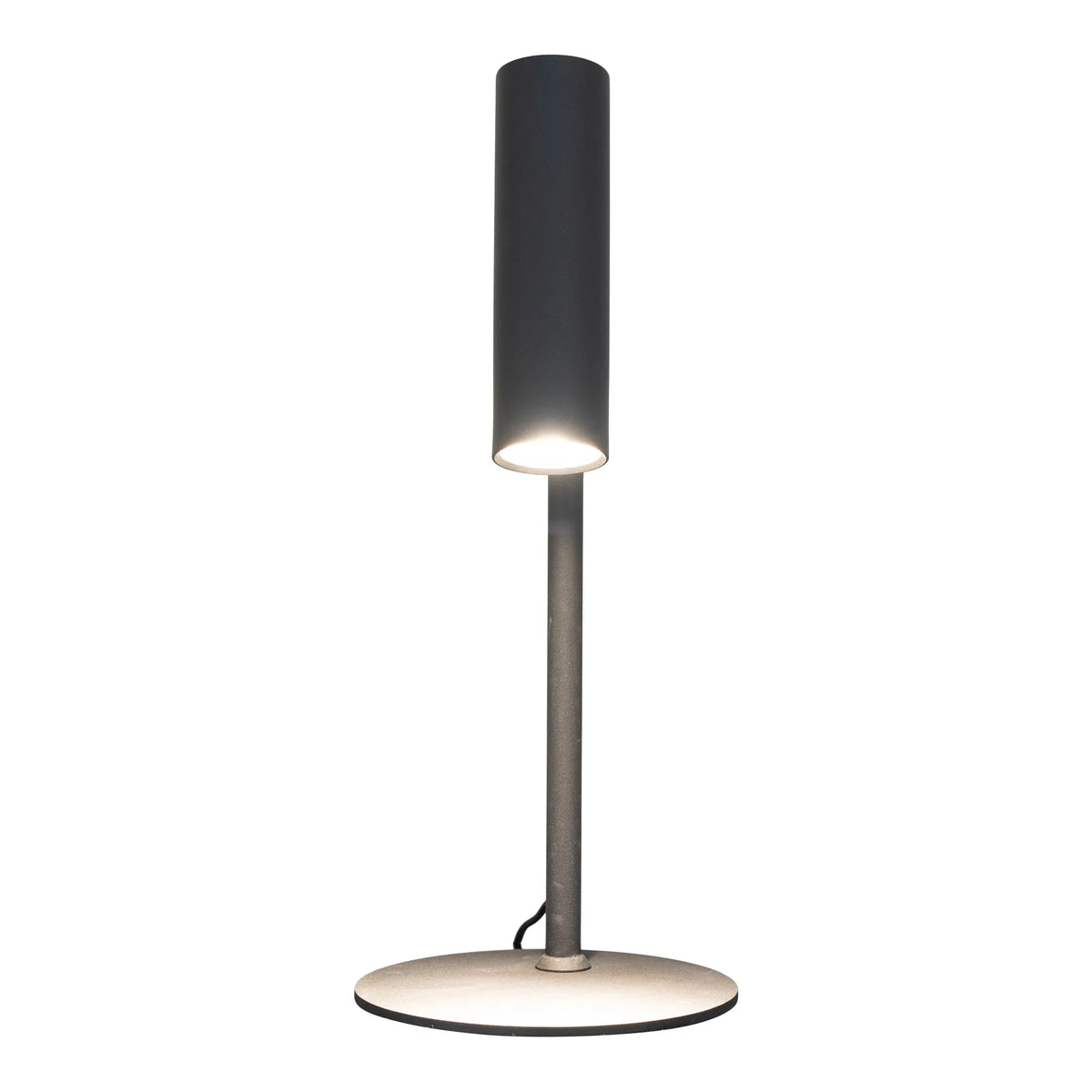 Paris Bordlampe - Lampe, sort, stofledning på 200 cm