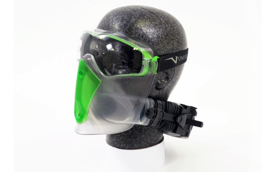 Univet 6X3 goggle med visir