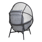Rosario Loungestol - Loungestol, polyrattan, sort, inkl. hynder