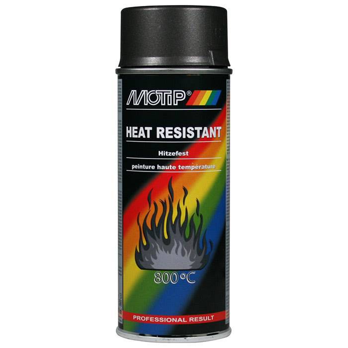 Motip varmefast mørk antracit - 400 ml.