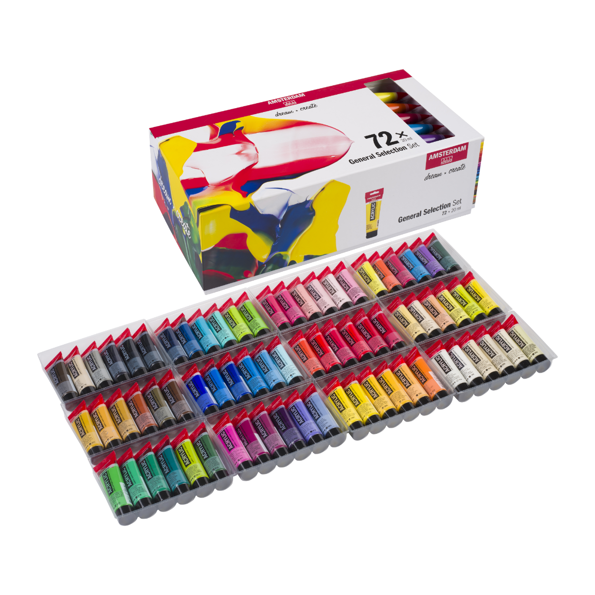 Amsterdam General Selection Sæt 72x20 ml