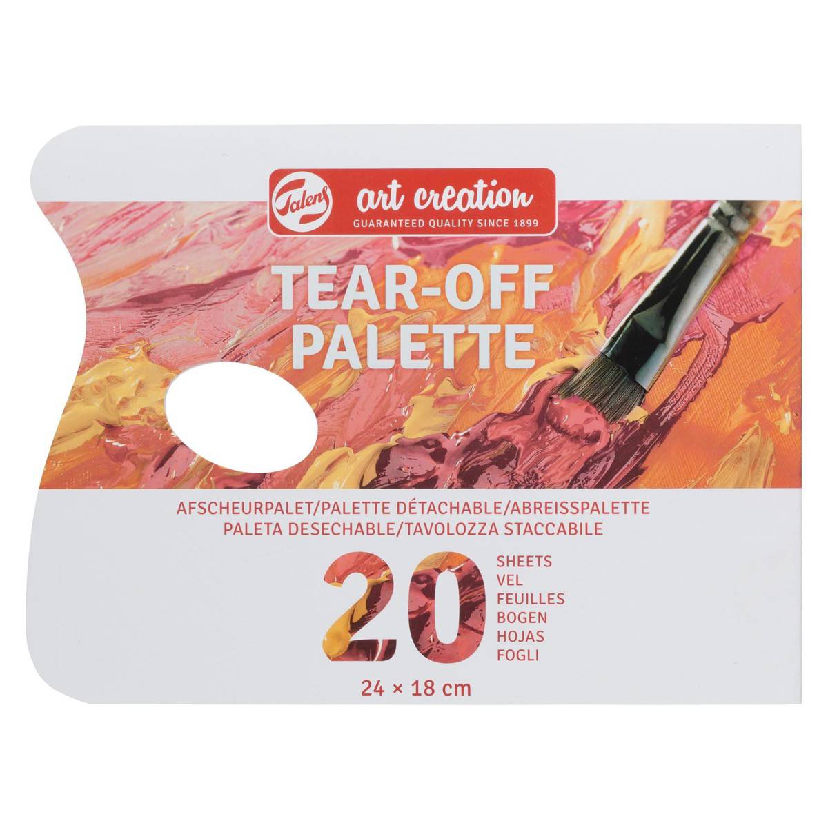 Art Creation Tear Off Palette 18x24cm