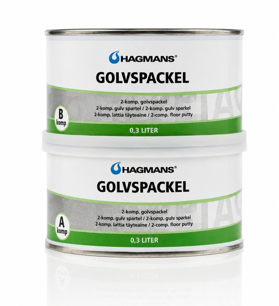 Hagmans Epoxyspartel - 0,6 L.