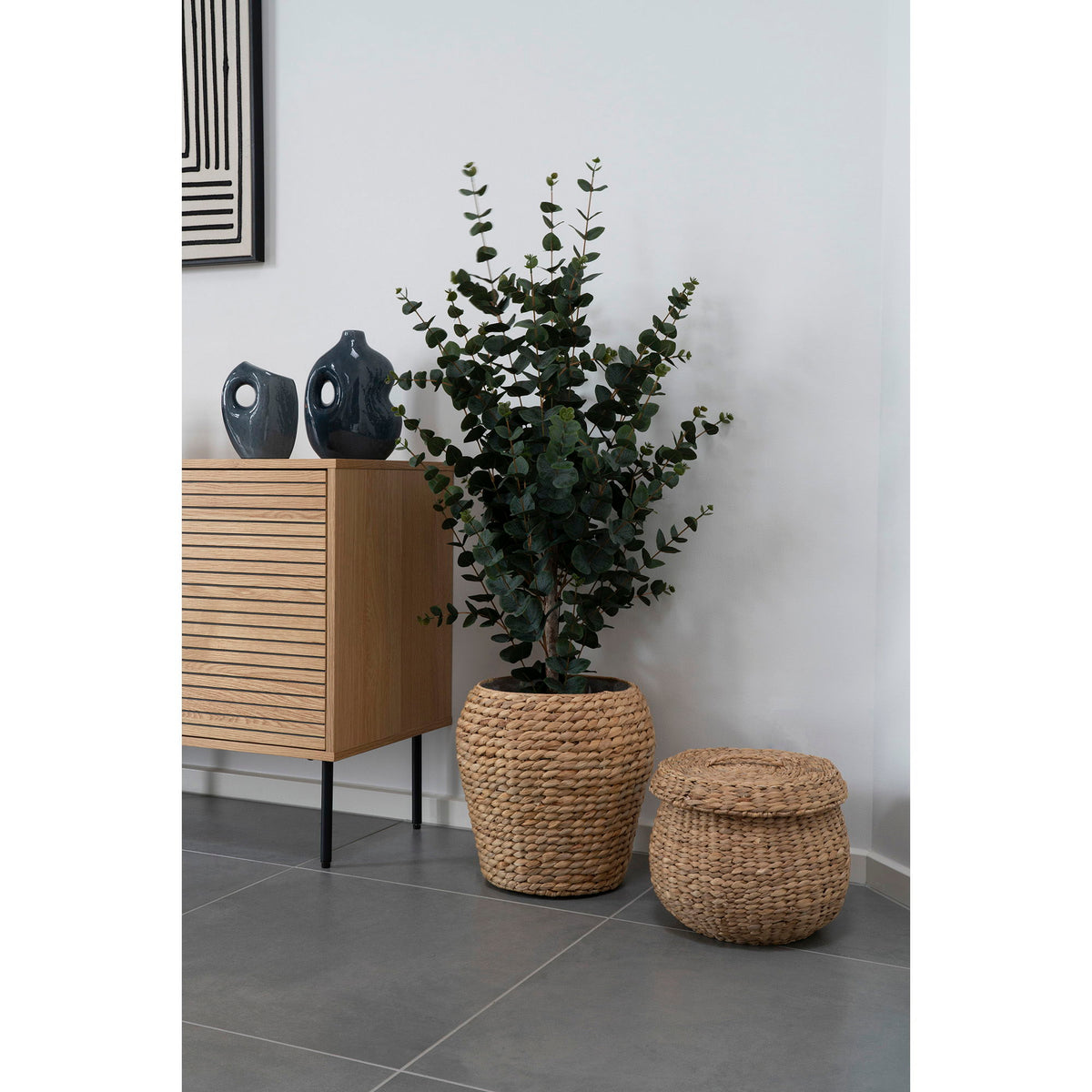 Eukalyptus Træ - Kunstig plante, grøn H:120 cm