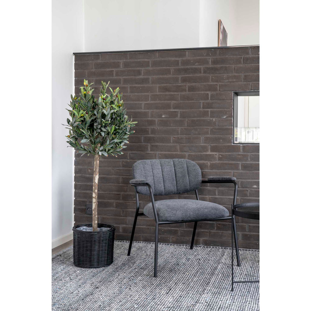 Oliventræ - Kunstigt plante, grøn H:120 cm