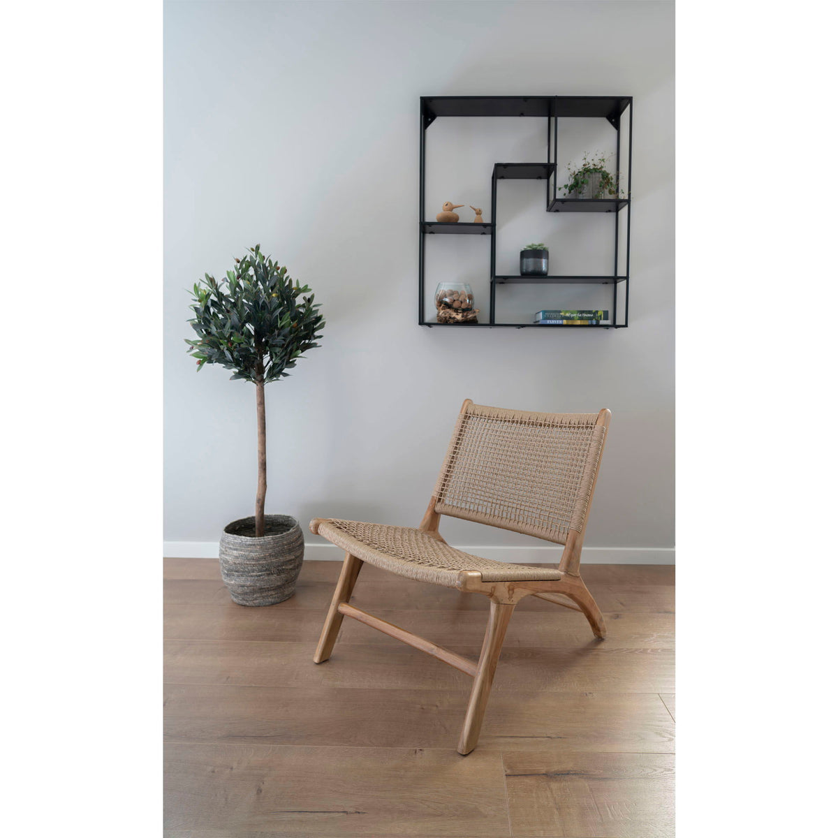 Oliventræ - Kunstigt plante, grøn H:120 cm