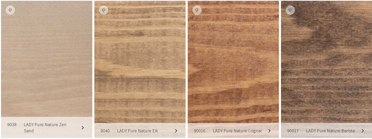 Lady Pure Nature farvekort fra Jotun