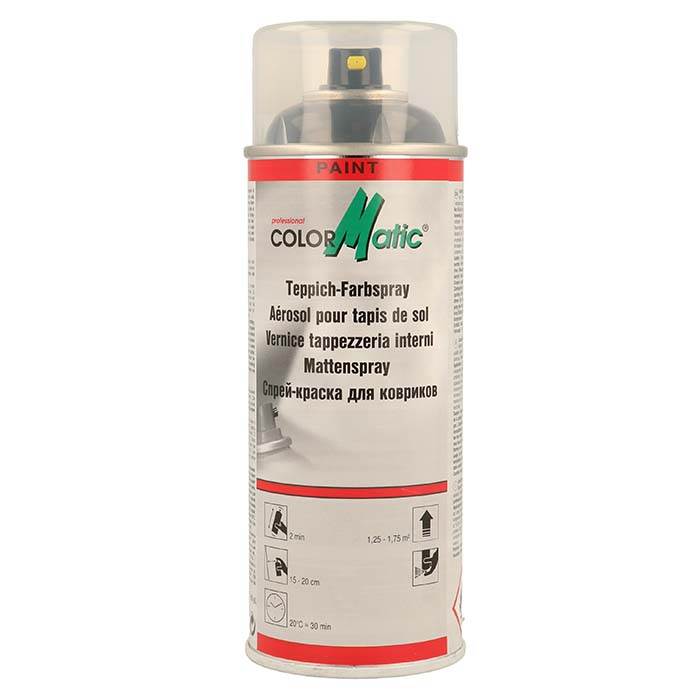 ColorMatic Tekstilspray til bundmåtter - 400 ml.