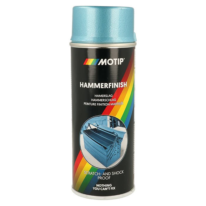 Motip hammerlak spray 400 ml. - blå