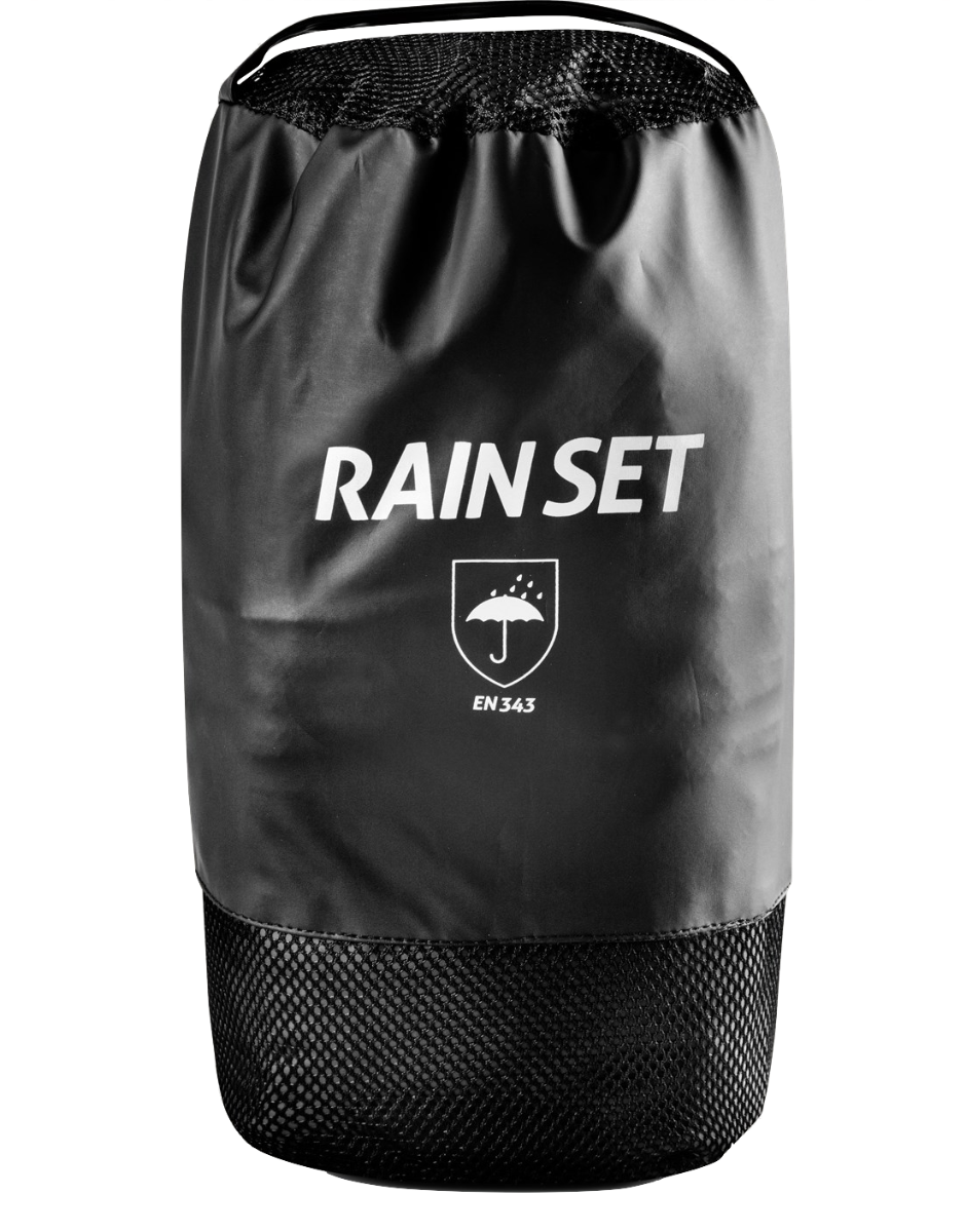 Fristads regnsæt 4099 - Sort - Str. 2XL