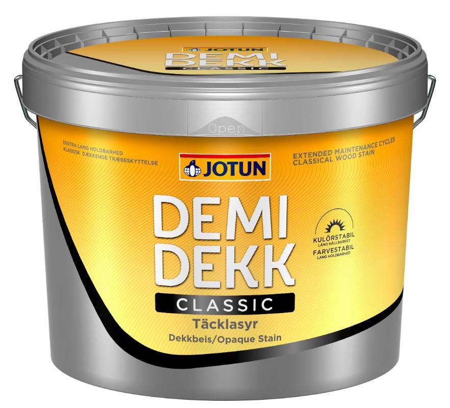 Badehusmaling, Jotun - Demidekk Classic Hvid 3 Liter