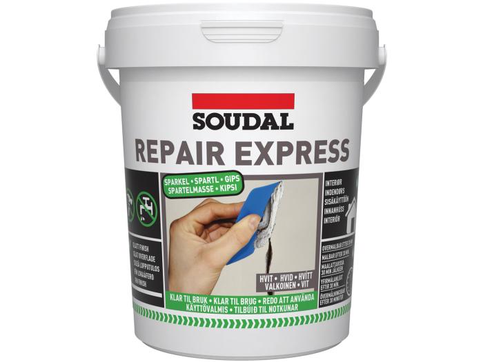 Soudal Repair Express Plaster (Letvægtsfiller) - 900 ml.