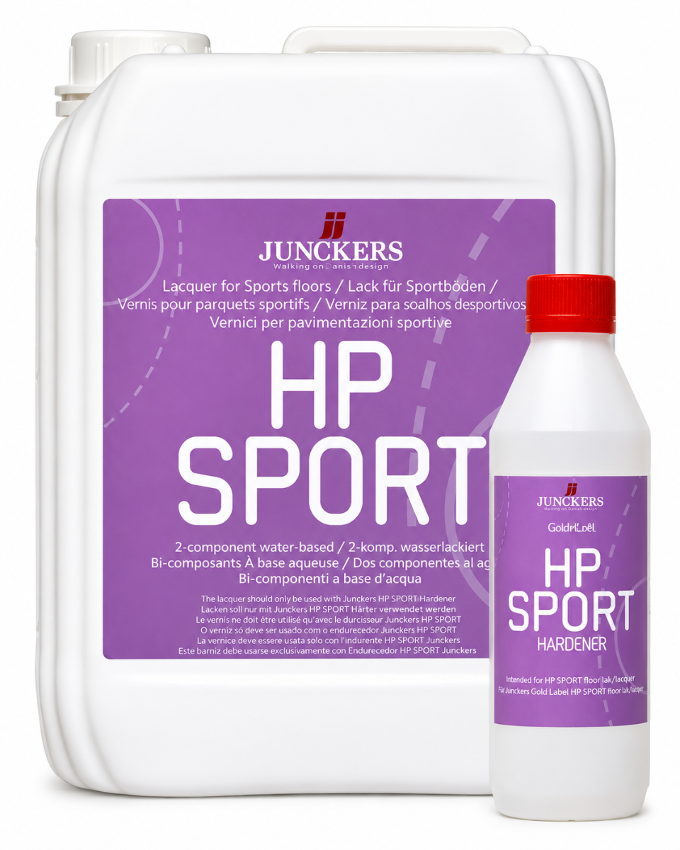Junckers HP800 Sport halvblank, inkl. hærder - 5 L.