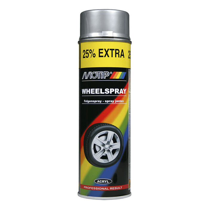 Motip Fælgespray Sølv - 500 ml.