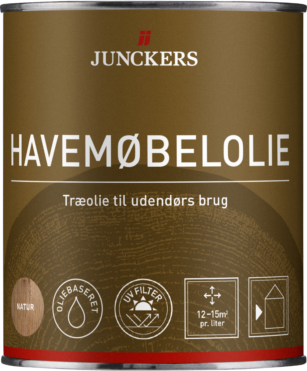 Junckers Havemøbelolie - Natur - 0,75 L.