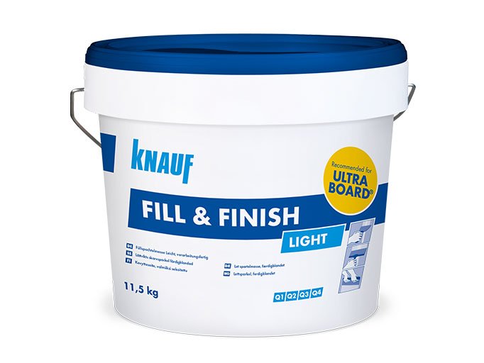 Knauf Fill & Finish Light Spartelmasse - 11,5 kg.