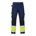 Fristads Hi-vis bukser kl.1 2032 - HV. gul/mari - Str. D104
